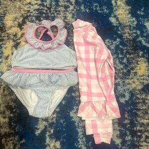 Crown & Ivy Kids 3 Piece Bikini Set 6